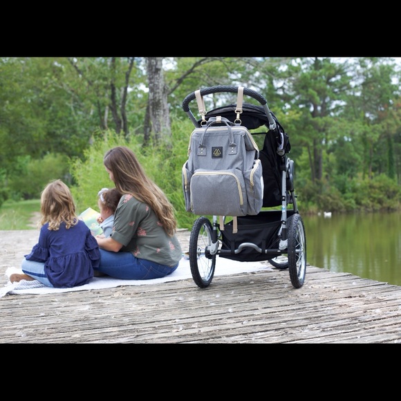 ✨New gray diaper bag backpack✨ - Picture 7 of 8